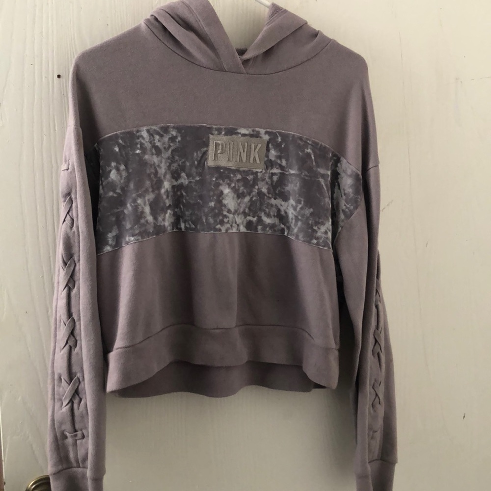 PINK purple cropped